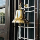 6  Vintage Nautical Ship s Boat Bell Solid Brass Marine Maritime Wall Decor Gift