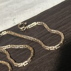 Vintage Gold Filled Square 3d Spinel Ornate Fob Gf Watch Chain Eria R   Co  15   