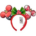 Disney- Parks Ornament Christmas Minnie Ears Loungfly Mickey Mouse Headband