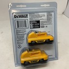 Dewalt 2pk 12v 12 Volt Max 3ah Battery W  Fuel Gauge Dcb124 2-pack
