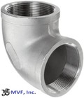 1-1 2  150 Female Npt 90   Elbow 304 Stainless Steel Pipe Fitting  ss010841304