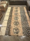 Tapa Bark Cloth Polynesian Hawaiian Native Wall Hanging Tapestry 9 X 6 5
