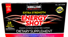 Kirkland Signature Extra Strength Energy Shot 48 X 2 Oz Bottles Exp 12 2026