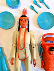 Vintage Princess Wildflower  1975  Johnny West Adventure Marx W  14 Accessories