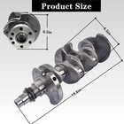 2 0l Engine Overhaul Rebuild Kit Crankshaft rods timing vvt For G4na Hyundai Kia