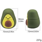 3 5  H 4 Pc Big Size Cute 3d Avocado Tobacco Herb Spice Grinder Smoke Crusher