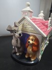 Lady And The Tramp Doghouse Cookie Jar Rare Limited Edition  350 Disney Auctions