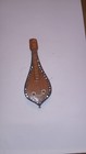 Vintage Miniature Stringed Instrument Mandolin bouzouki W  Abalone Inlay   Box