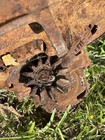 Old Antique Cast Iron John Deere Cotton   Corn Planter Sold As Is