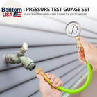 Stainless Steel Water Test Pressure Gauge Kit 2  Dial Size gauge 12  Epdm Rubber