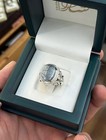 Handmade Agate Adeeq Stone Ring  925 Silver Islamic Jewelry  Natural Gemstone