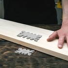  2 Pcs Angle Template Gauge Measuring Tool Woodworking Ruler Metal
