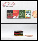 Banned Classics Book Set 4 Pc 1 12 Scale Miniature Readable Books