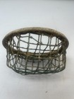 Vintage Wire Cage Flower Frog 4  Round X 2  Tall