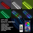2ft Spiral Led Fat Whip Lights  Rgb Chasing For Polaris Rzr Can-am X3 Atv Utv