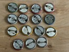 Racine Wi Teamsters Union Pinback Button Pin Afl 1940s 1950s Vintage Lot Of 15