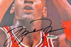 Michael Jordan Signed 1990 Beckett  1 Magazine Bulls Hof Upper Deck uda