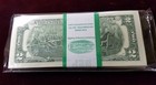 2009  2 Federal Reserve Note Pack Of 100   District D  Ohio  Cleveland