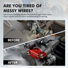 For Yamaha Raptor 700 700r Rear Caliper Parking Brake Plate 2013-2026 Nicecnc