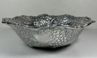Arthur Court Serving Bowl Grape Collection 12  Aluminum Vintage 1995
