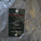 Van Heusen Flex Slim Fit Stretch Gray Dress Shirt Wrinkle Free 2xl 18 5 34 35