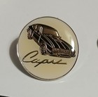 Black Ford Capri Mk 3 Pair Of Metal Pin Badges Collectors 2 Items Capri   Ford