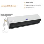 Awoco Fm3209 36  Elite Air Curtain 120v 2 Speeds Remote Control Magnetic Switch