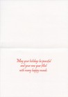 Snow Covered Course Holiday Card