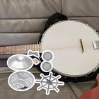 Resonator Guitar Kit Bridge Soundhole Cover Resonator Tailpiece Spider Bridge Co