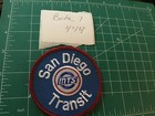 San Diego Metropolitain Transit System Mts Patch Crest California Souvenir