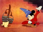 Walt Disney s Fantasia  Mickey Mouse  casting A Spell  King   Mcgaw Lithgraph Uk
