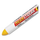 Sharpie 85005 Mean Streak Marking Stick  Broad Bullet Tip  Yellow