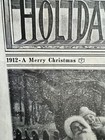 1912 Kalamazoo Holiday Messenger Vintage Christmas Newspaper