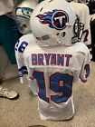 2013 Tennessee Titans Game Worn Used Helmet 1998 Tennessee Oilers Issued Jersey