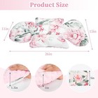 Infant Car Seat Insert With 3 Strap Covers  3 In 1 Reversible Flower Baby Car   