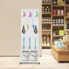 Pegboard Display Stand Retail Display Stand W  Hooks Craft Fair Display Rack New