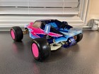 Rare    team Associated Rc10t Custom Build  Blue Chassis  Custom Body
