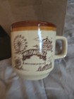 Vintage Wild World Theme Park Souvenir Ceramic Mug Amusement Maryland Six Flags