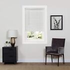 Cordless Room Darkening Vinyl Blinds Window Mini White Mahogany Shades  Classic