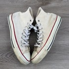 Vintage Converse Chuck Taylor All Star Shoes Mens 9 Usa Made High Top Sun Faded