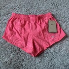 Nike Dri-fit All Over Coral Print Tempo Shorts Big Kids Fb1078-894 Size Med Nwt