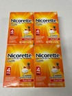  1  Box Nicorette Nicotine Gum Fruit Chill 4mg 100 Pieces Gsk Stop Smoking Aid
