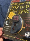 Vtg 1994 Yes  Yak Bak Transparent Blue Voice Recorder Retro 90s Y2k Rare Pink