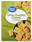  2 Pack  Great Value 12 4 Oz White Cheddar Cheese Crackers