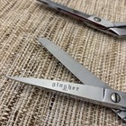Gingher 8    Dressmaker Chrome Plated Steel Fabric Shears Scissors Italy Made