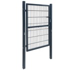 Vidaxl 2d Fence Gate  single  Anthracite Gray 41 7  X 90 6 