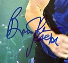 Brian Johnson Ac dc Signed Photo In Concert 8x10 Psa Dna Coa