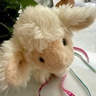 Baby Gund White Lamb Sheep With Rattle 12  Plush Stuffed Animal Toy 1988