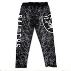 Nfl Team Logo Raiders High Waist Yoga Pants Slimming Fitness Legging 