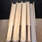 Lot 5 Vintage Hebrew Books Israel Judaica Jewish Literature Hardcover Antique